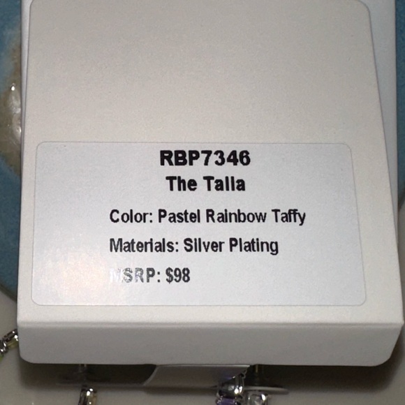 Bomb Party - Jewel Candy - The Talia - Pastel Rainbow Taffy - Picture 3 of 3